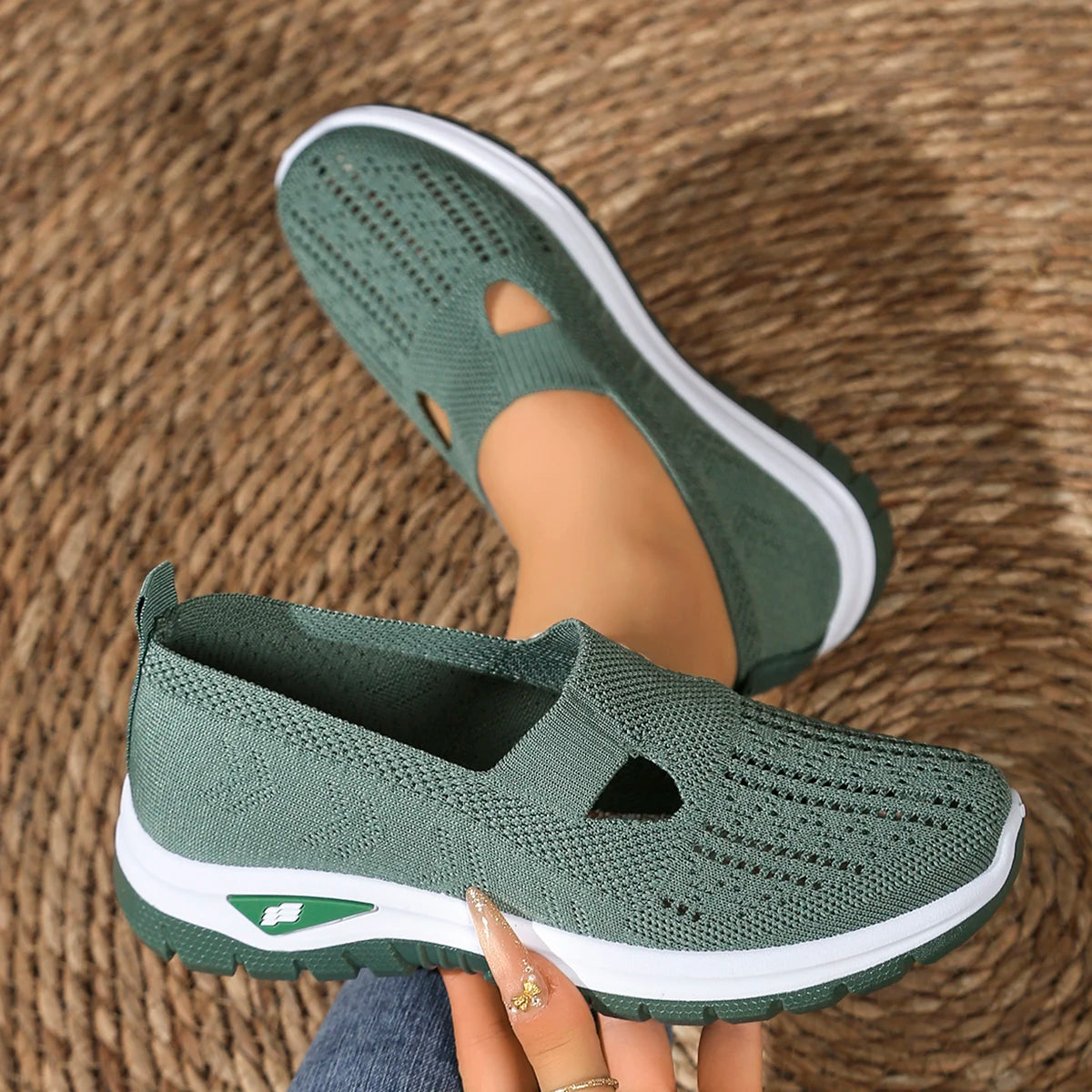 women's summer shoes - casual sneaker, Non-slip sole design, fly-woven upper is more skin-friendly sale shoes with free shipping