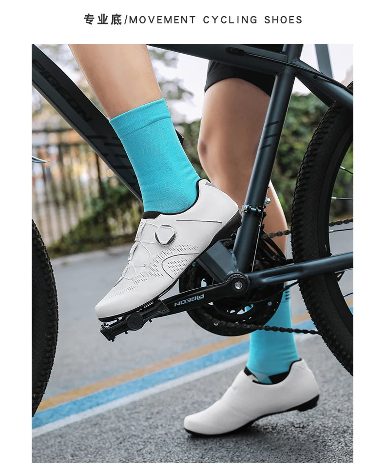 New unisex  leisure road mountain bike riding shoes four season  anti slip comfortable outdoor hard soled off-road riding shoes