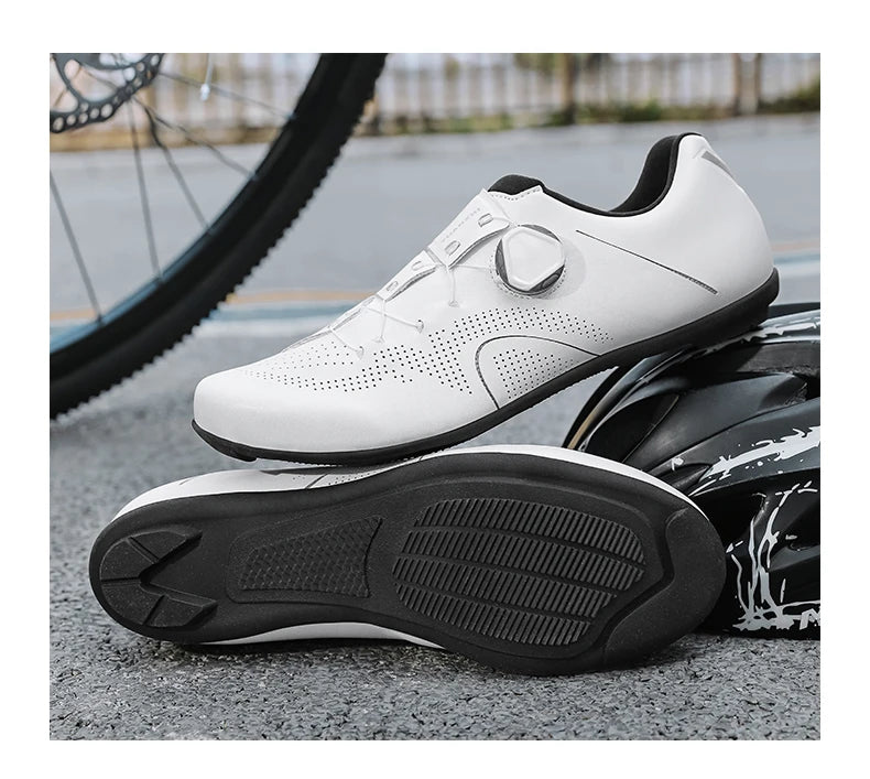 New unisex  leisure road mountain bike riding shoes four season  anti slip comfortable outdoor hard soled off-road riding shoes