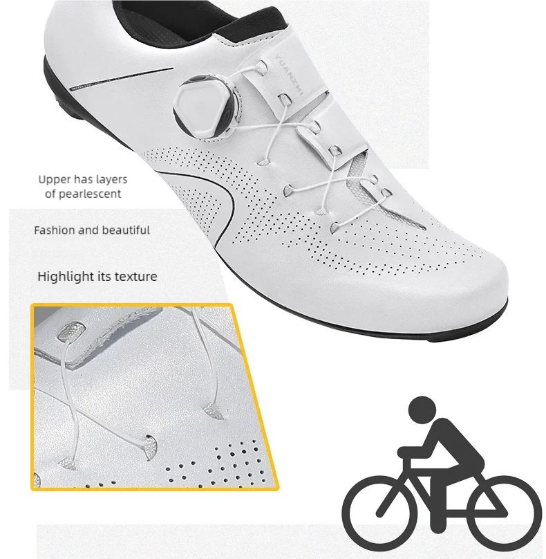 New unisex  leisure road mountain bike riding shoes four season  anti slip comfortable outdoor hard soled off-road riding shoes