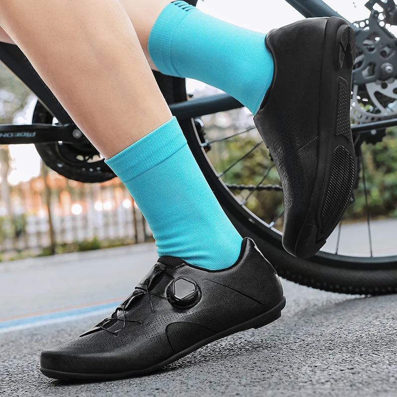 New unisex  leisure road mountain bike riding shoes four season  anti slip comfortable outdoor hard soled off-road riding shoes