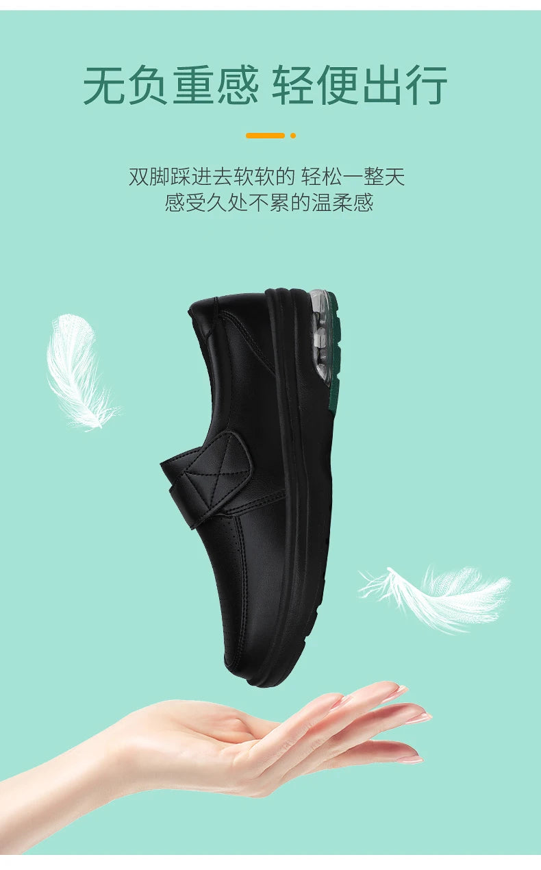 Sneakers Woman Nurse Clogs Shoes - Nursing Women Summer Shoe Female Health Work Flat Walking Soft Non Slip Hospital Nurse