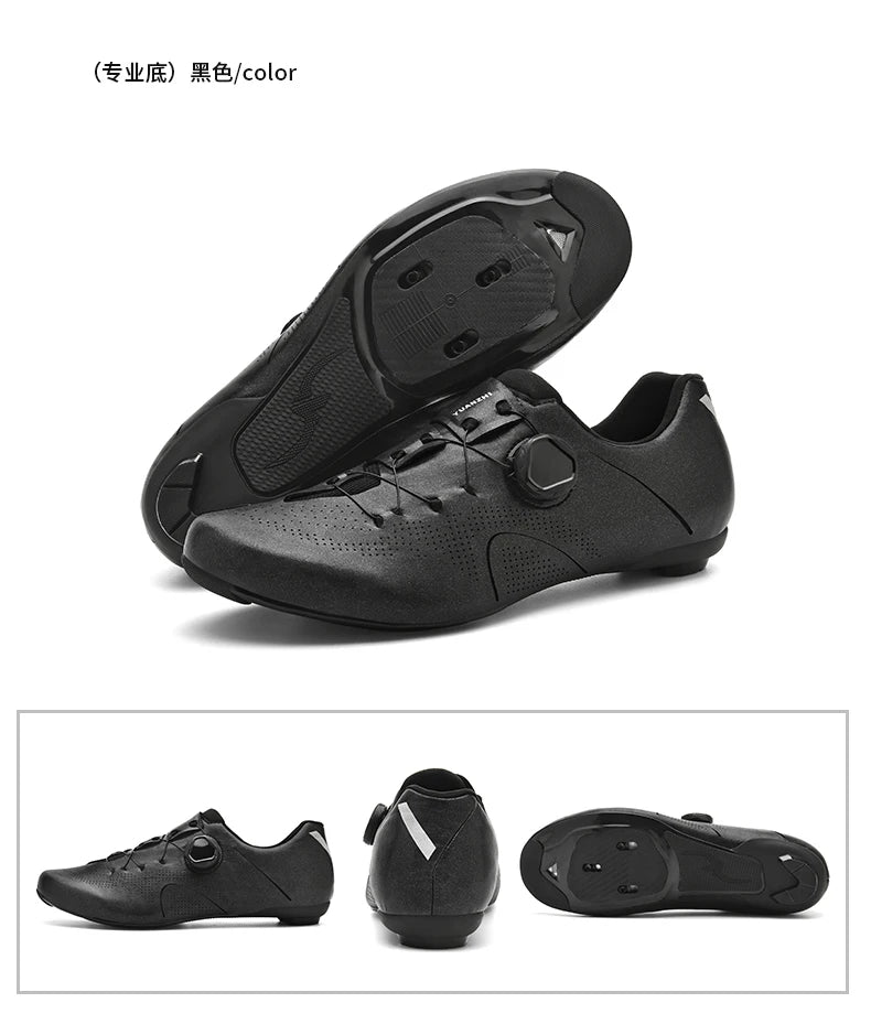 New unisex  leisure road mountain bike riding shoes four season  anti slip comfortable outdoor hard soled off-road riding shoes