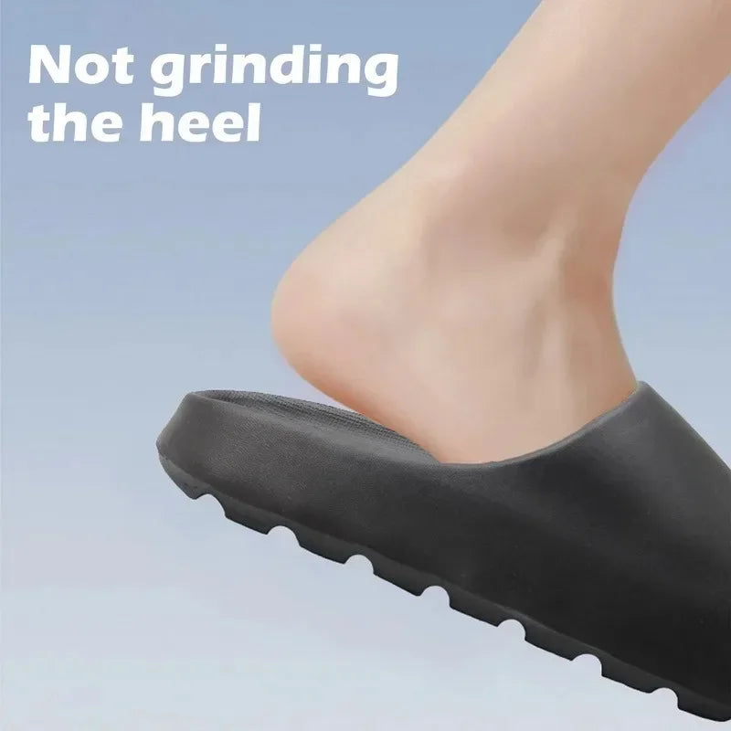 Women Summer Coconut Slippers Cloud Thick-soled Sandals Soft Bottom Beach EVA Slides Fashion Home Slippers Bathroom slippers