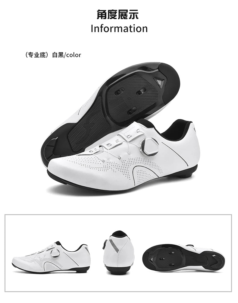 New unisex  leisure road mountain bike riding shoes four season  anti slip comfortable outdoor hard soled off-road riding shoes