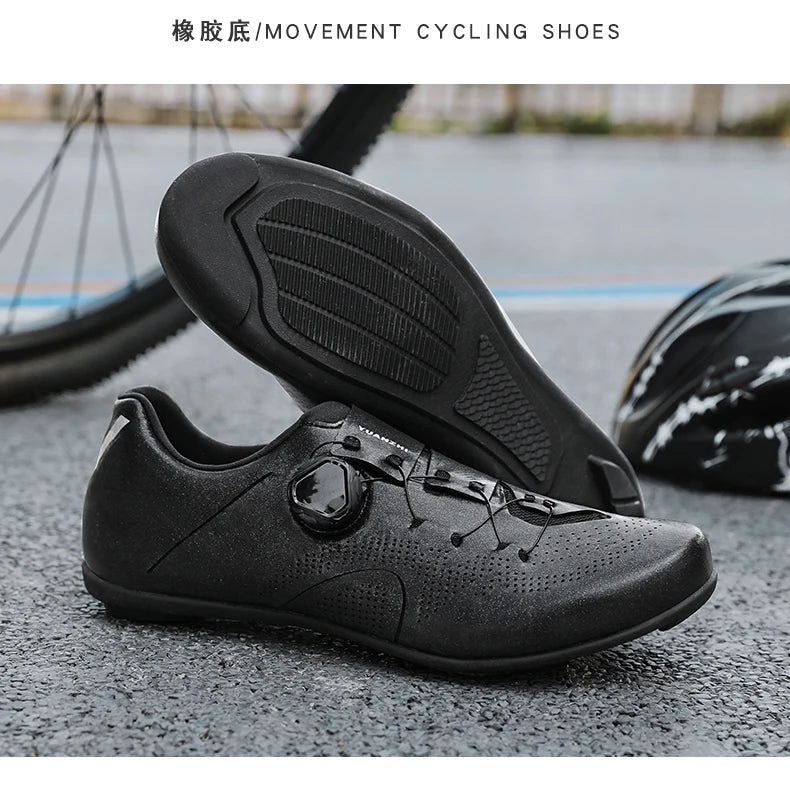 New unisex  leisure road mountain bike riding shoes four season  anti slip comfortable outdoor hard soled off-road riding shoes
