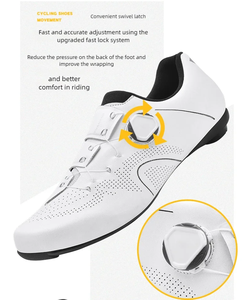 New unisex  leisure road mountain bike riding shoes four season  anti slip comfortable outdoor hard soled off-road riding shoes