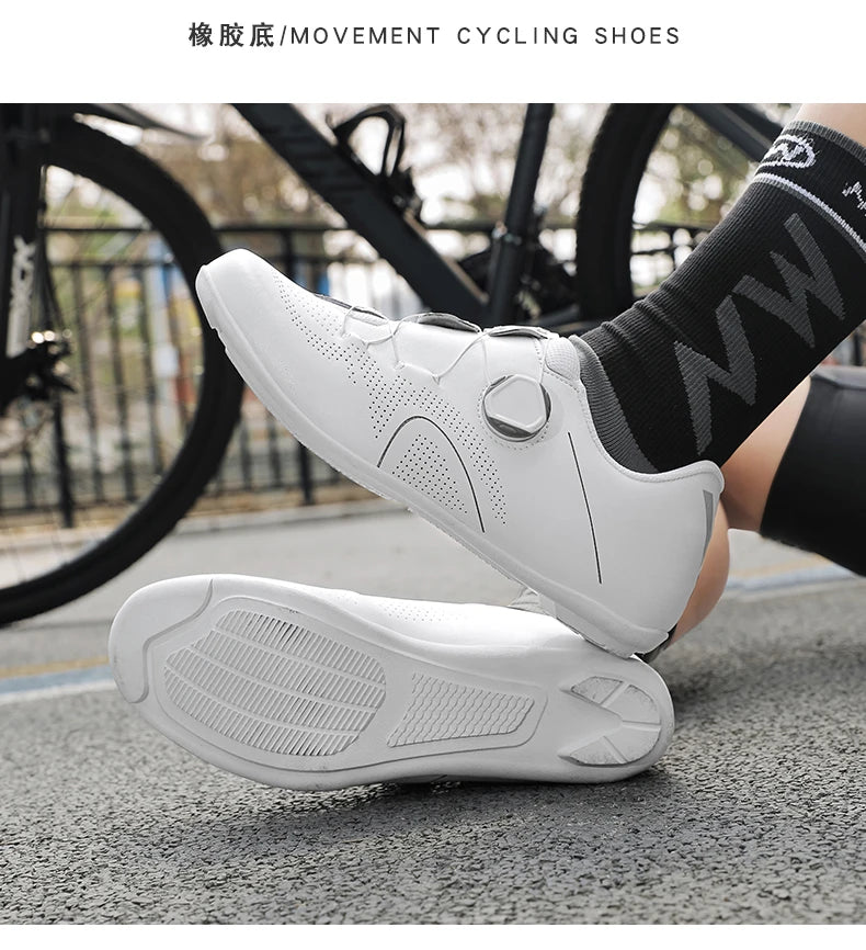 New unisex  leisure road mountain bike riding shoes four season  anti slip comfortable outdoor hard soled off-road riding shoes