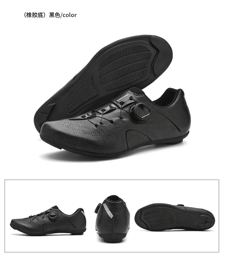 New unisex  leisure road mountain bike riding shoes four season  anti slip comfortable outdoor hard soled off-road riding shoes